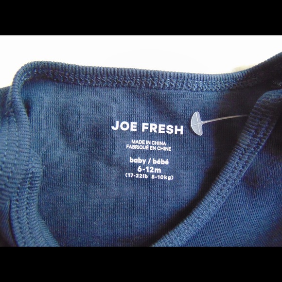 Joe Fresh Body Suit, Long Sleeve New without Tags - Picture 3 of 4